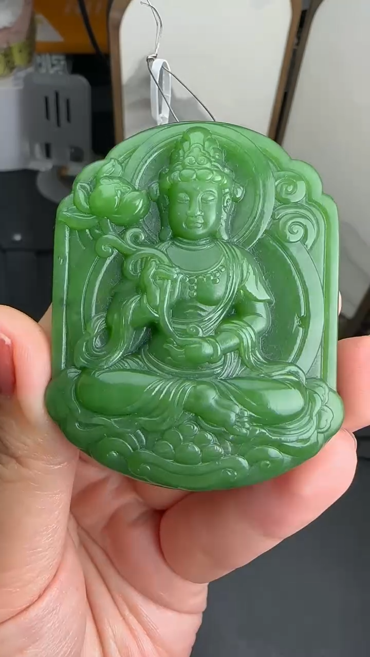 吊坠(不含链)未镶嵌和田玉JJD1206082多样性发一