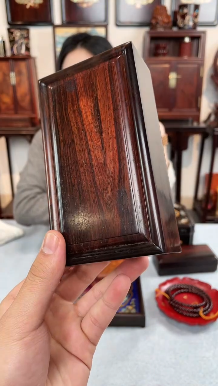 【闪购商品】红酸枝木类成套家具抽拉盒14.5*8*4.5