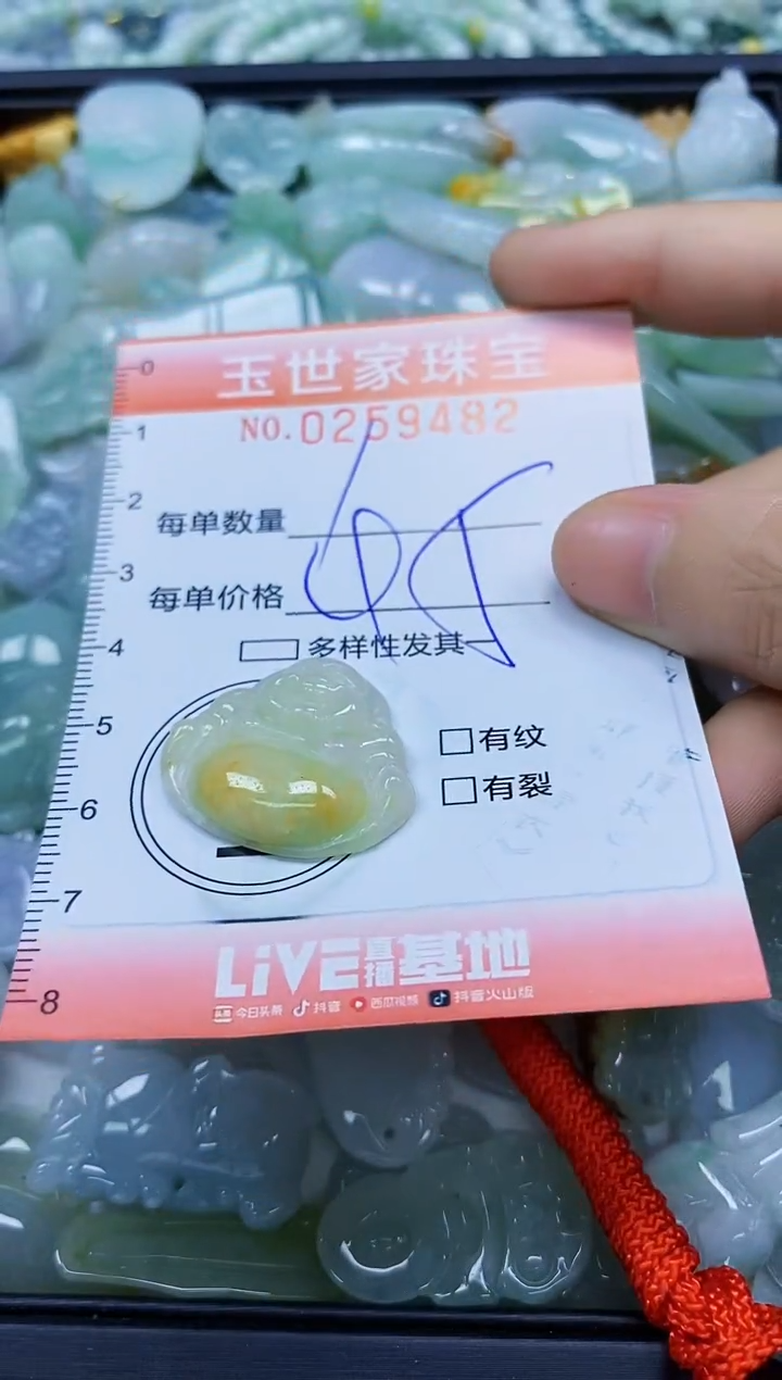 翡翠未镶嵌颈饰闪购0259482
