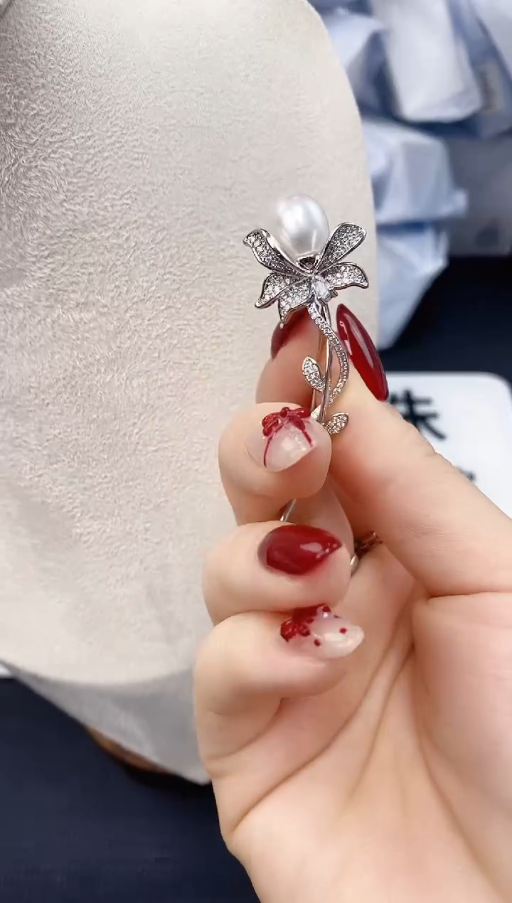 未镶嵌耳饰淡水珍珠XZ1010