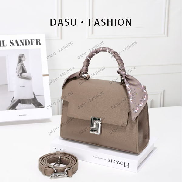 【苏总专属】GQ-12602-大象灰女士时尚潮流气质小众腋下包斜挎包