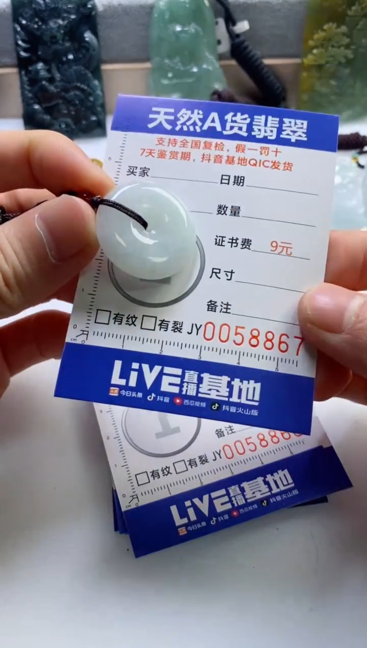 【闪购商品】翡翠挂件未镶嵌            
