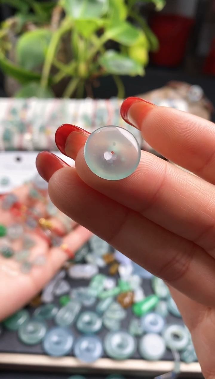 【闪购商品】翡翠散珠平安扣裸石