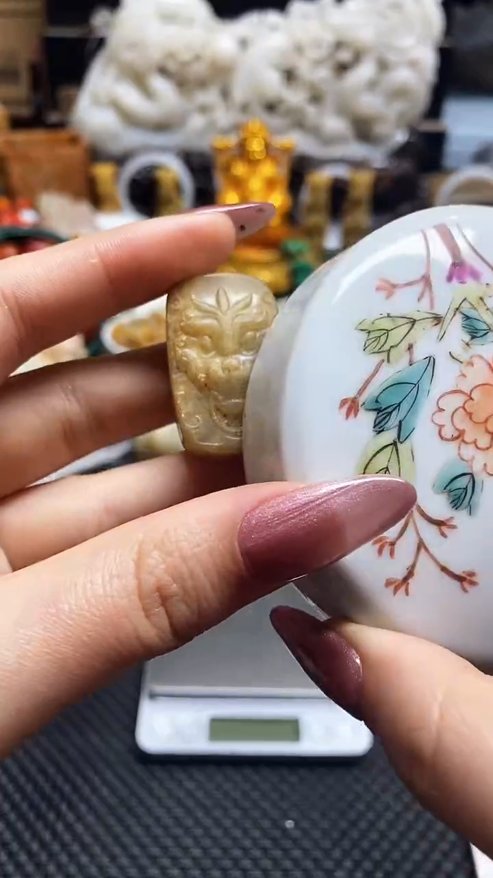 【闪购商品】瓷片瓷片瓷器 摆件1个