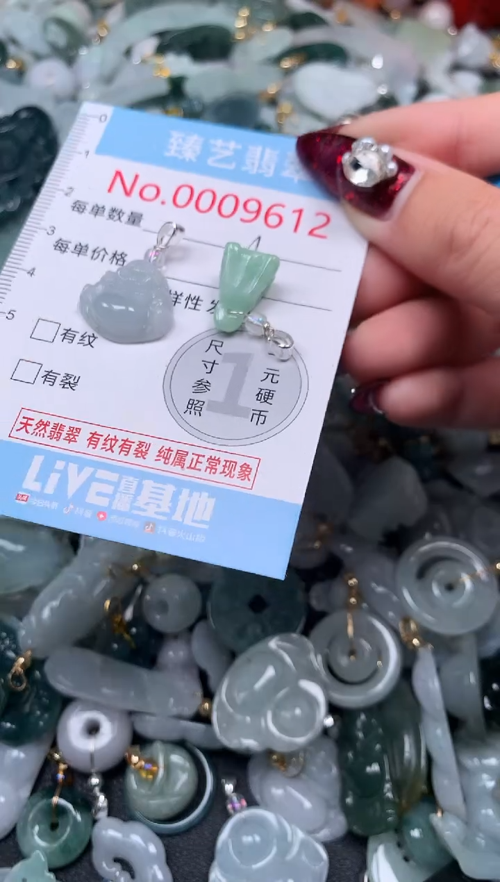 颈饰未镶嵌翡翠9612