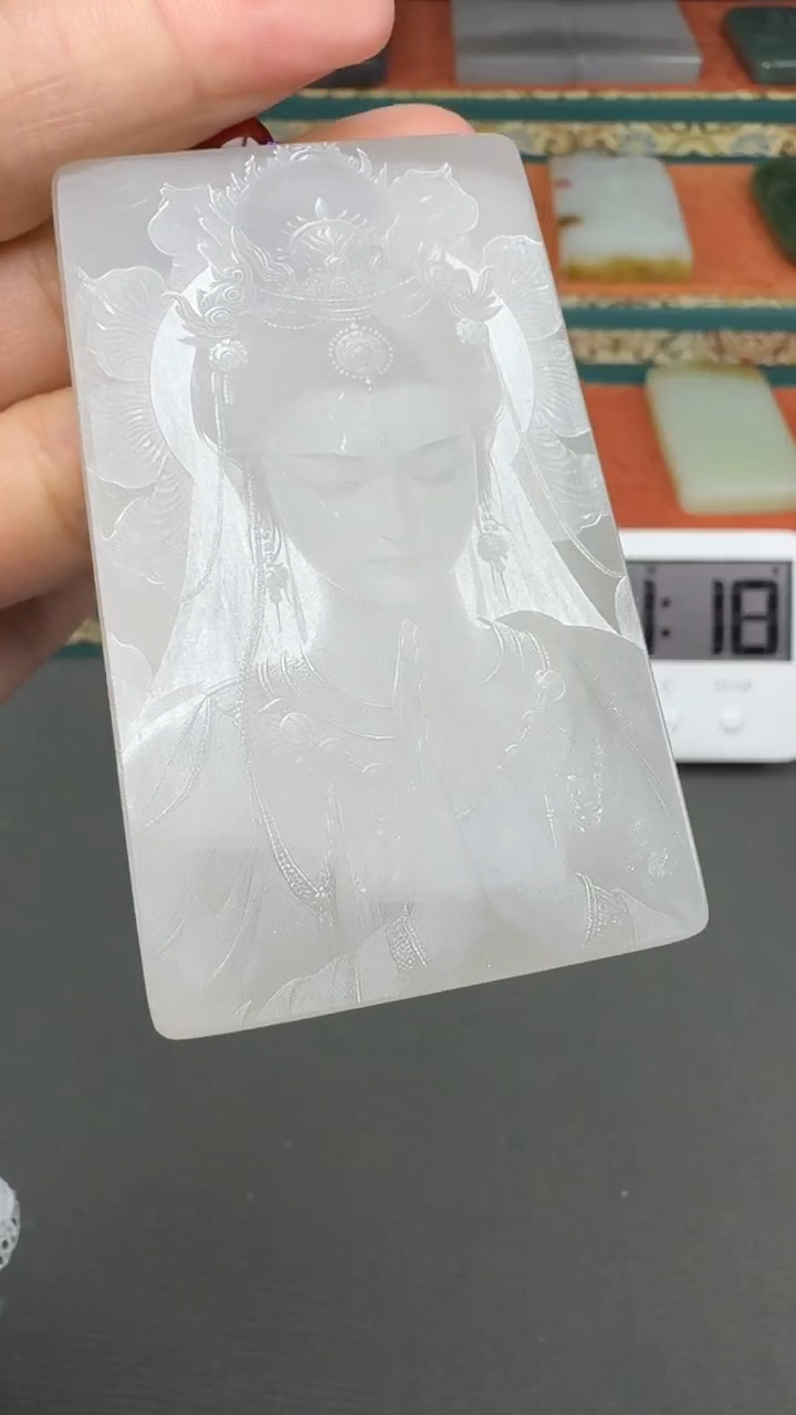 【闪购商品】和田玉颈饰未镶嵌开心