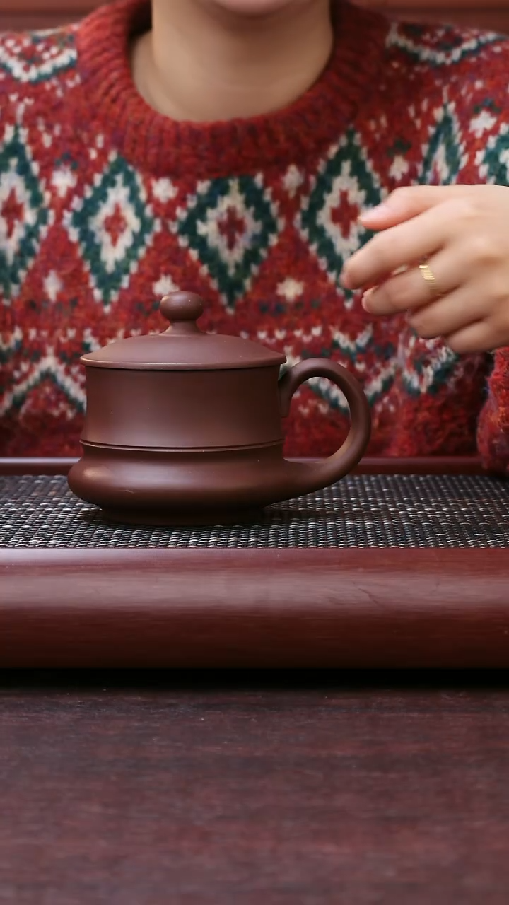 【闪购商品】紫砂公道杯尾单微瑕鸿运当头深井紫泥光素