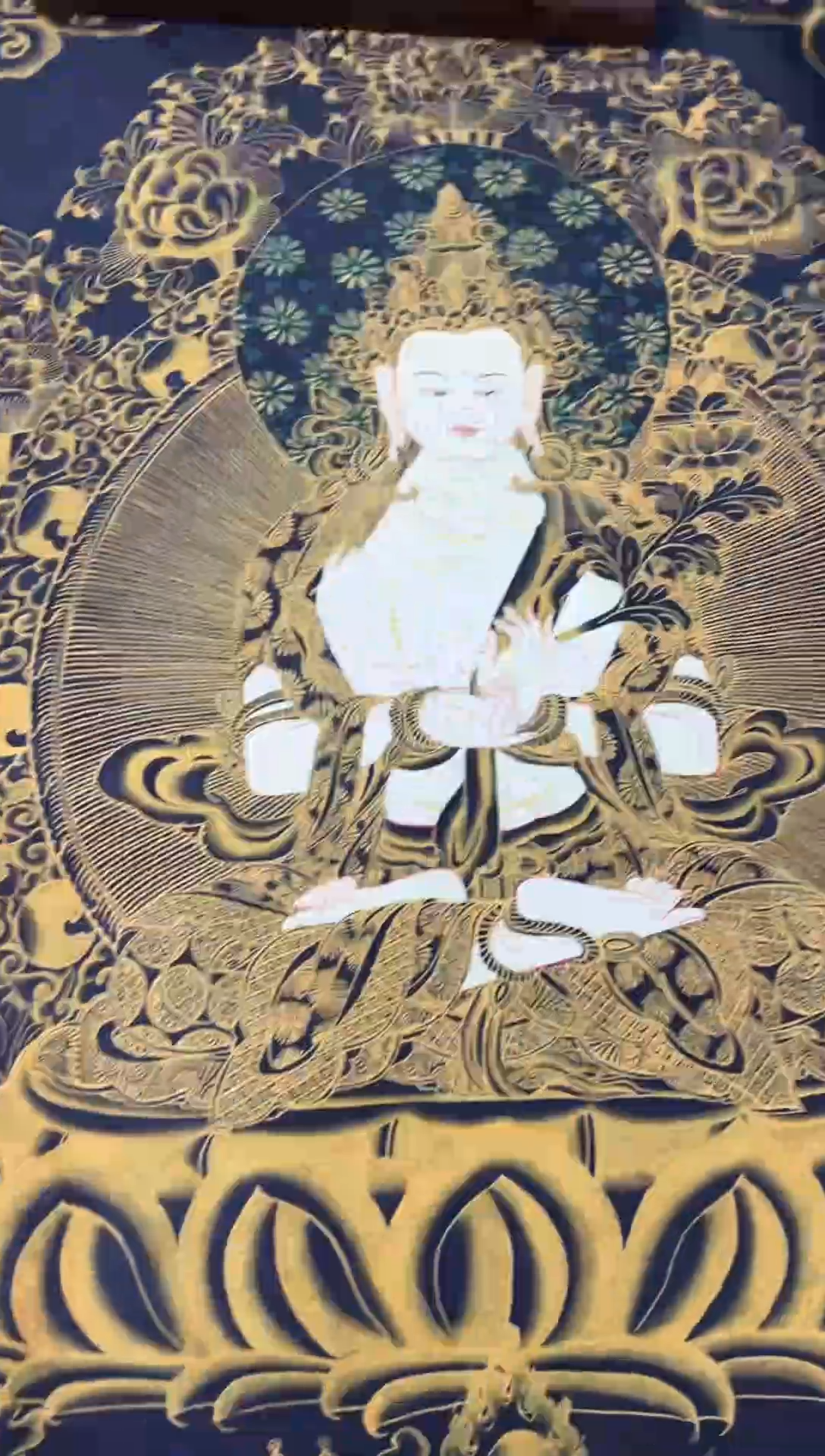 卷轴画老三的唐卡tk16