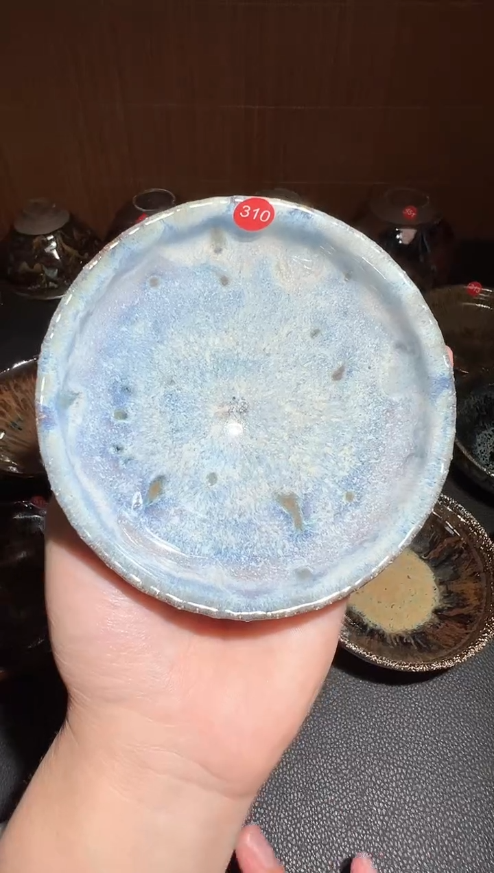 茶盏茶盏建窑建盏茶盏落灰烧310