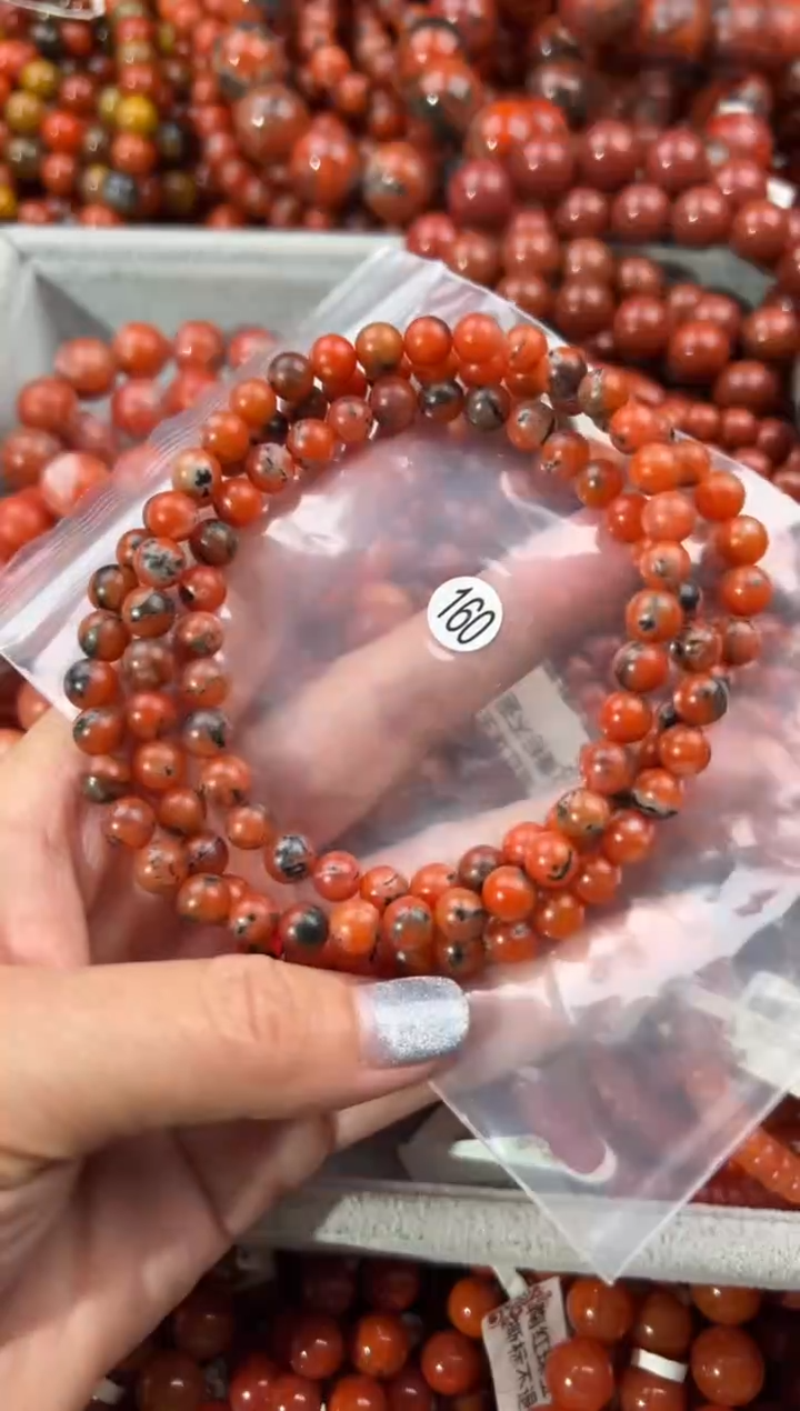 未镶嵌手串南红玛瑙1