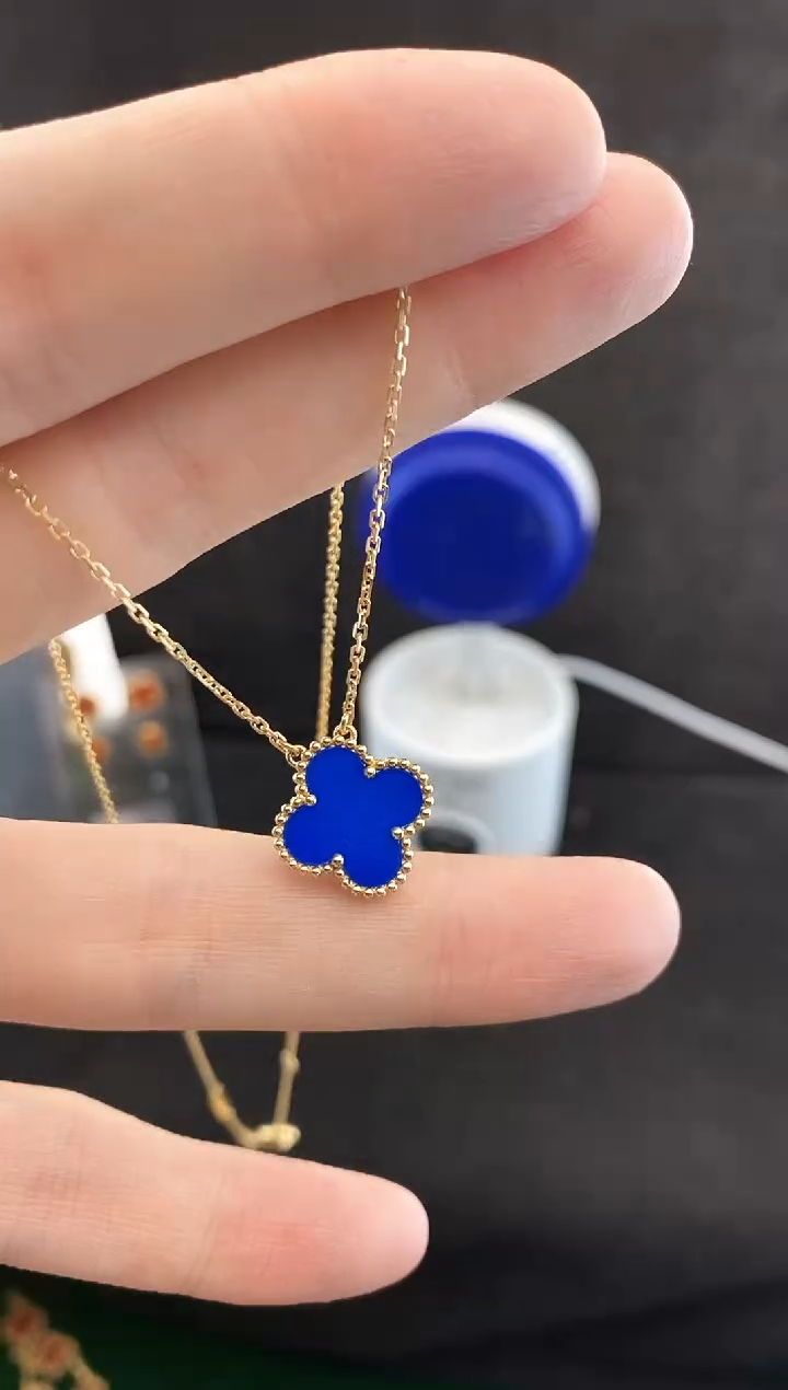 【闪购商品】玛瑙/玉髓项链18K金镶嵌.