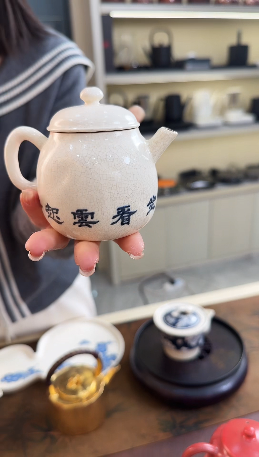 【闪购商品】梵山堂手绘小壶一个