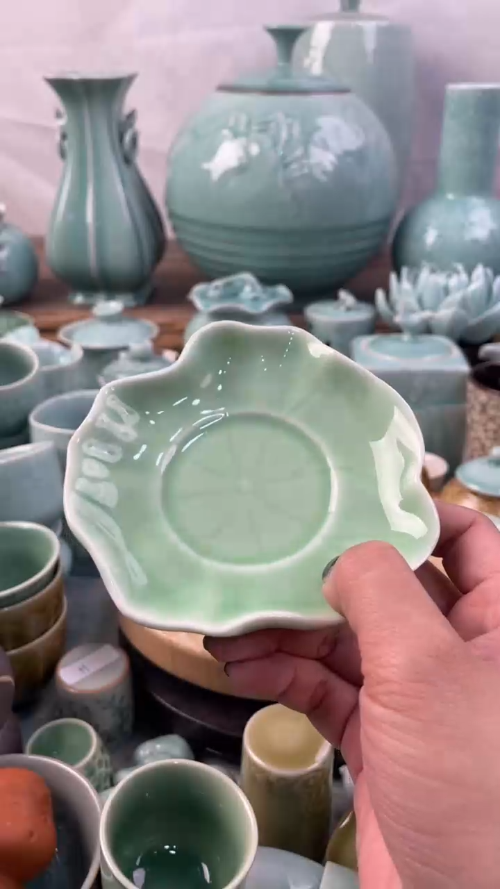 【闪购商品】特价福利 微瑕 慧仙青瓷