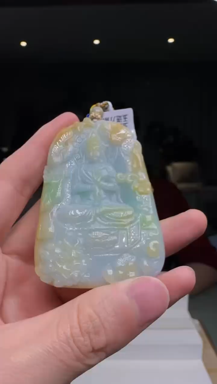 【闪购商品】翡翠颈饰未镶嵌DY@@960Q3J13720