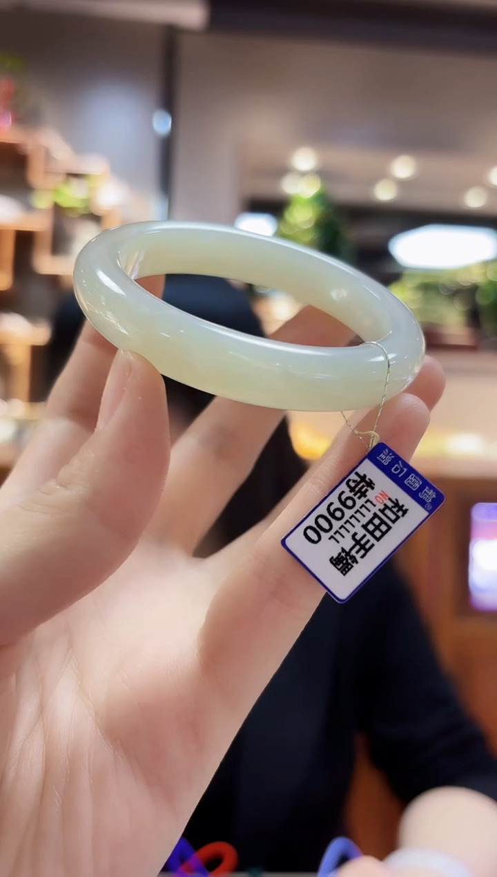 和田玉未镶嵌54手镯