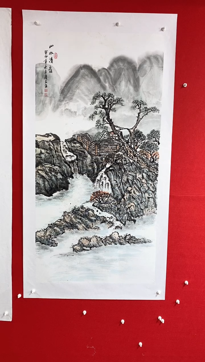 国画LQY洋李庆友老师