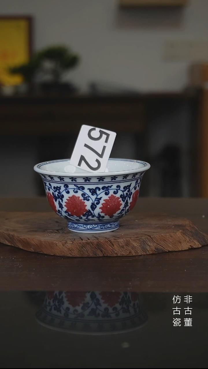 景德镇手工手绘陶瓷微瑕