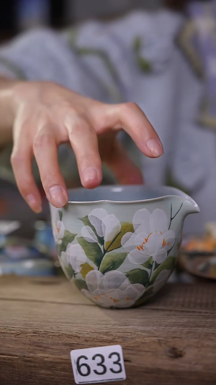 【闪购商品】瓷片油画风·彩绘·设计师石一款