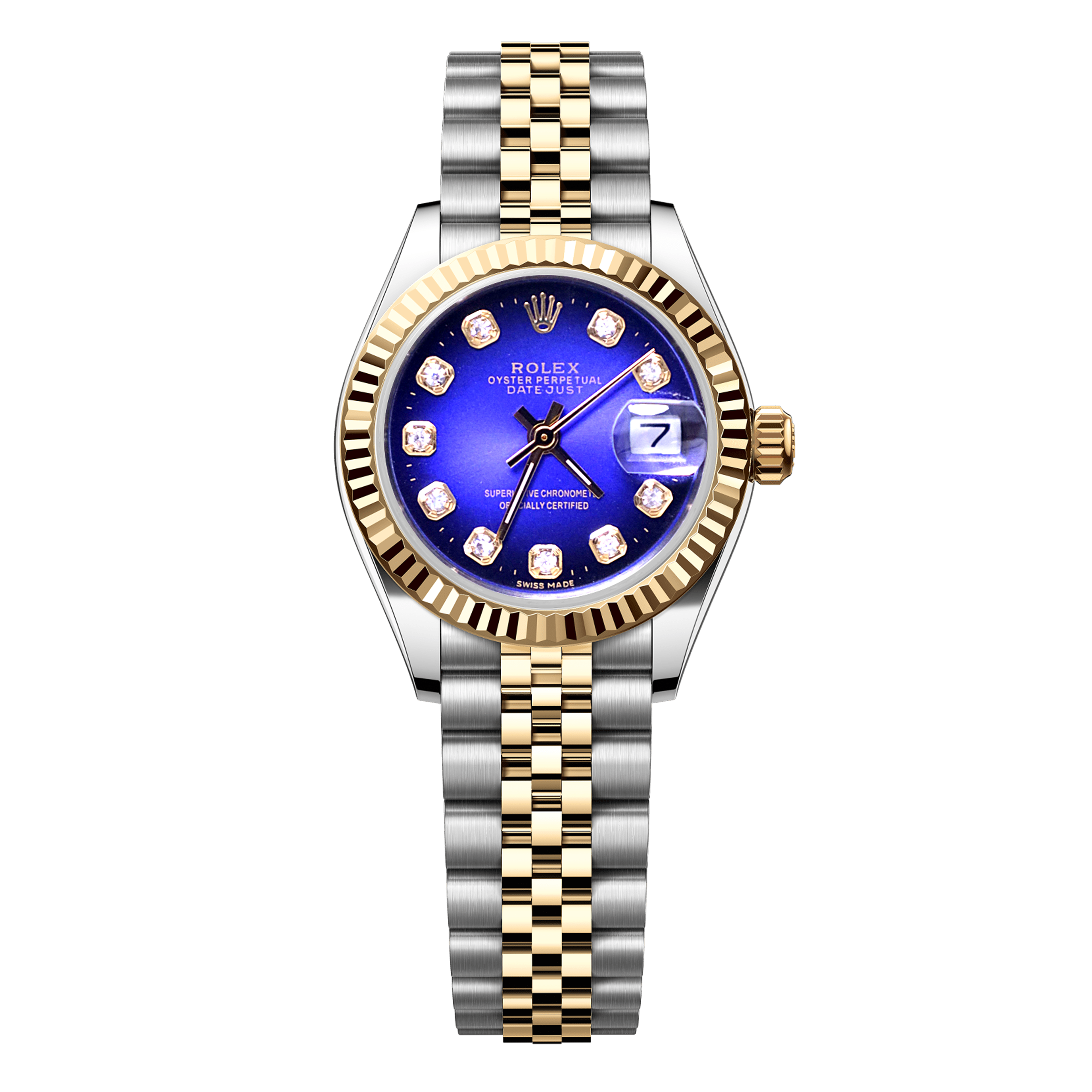 99新 Rolex/劳力士 腕表/贰亿女表/日志B6270/69173/26mm全原