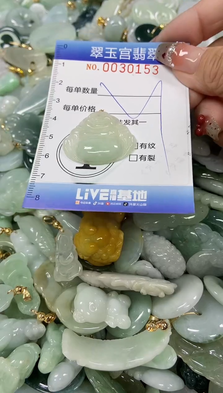 【闪购商品】翡翠颈饰未镶嵌商品0030153