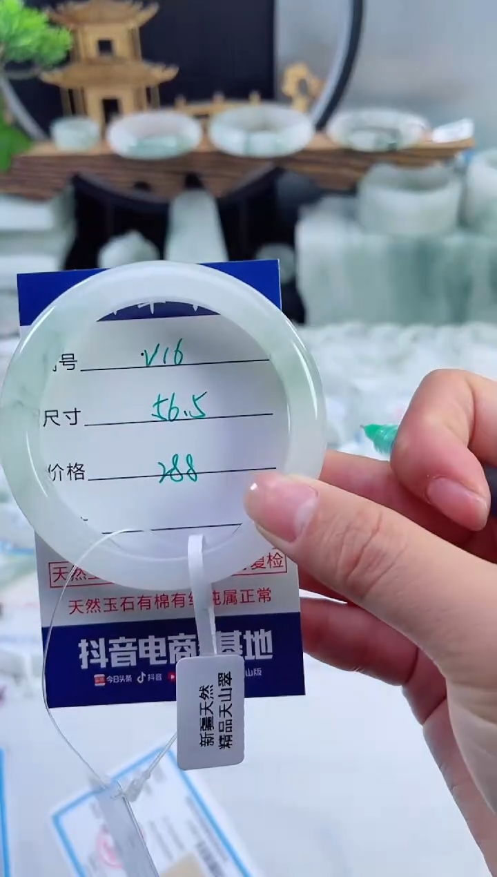 未镶嵌首饰石英质玉（天山翠）16