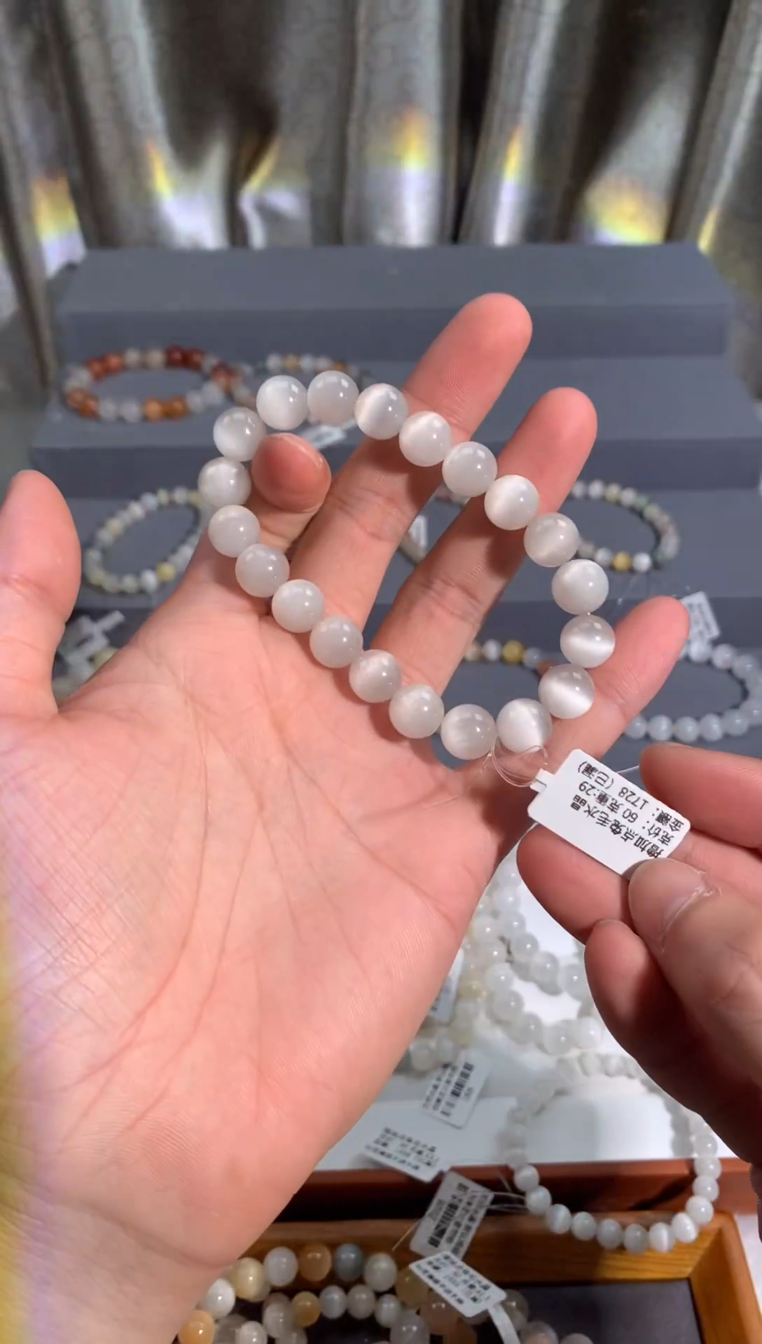 未镶嵌手链水晶2号链接 卡10咪+