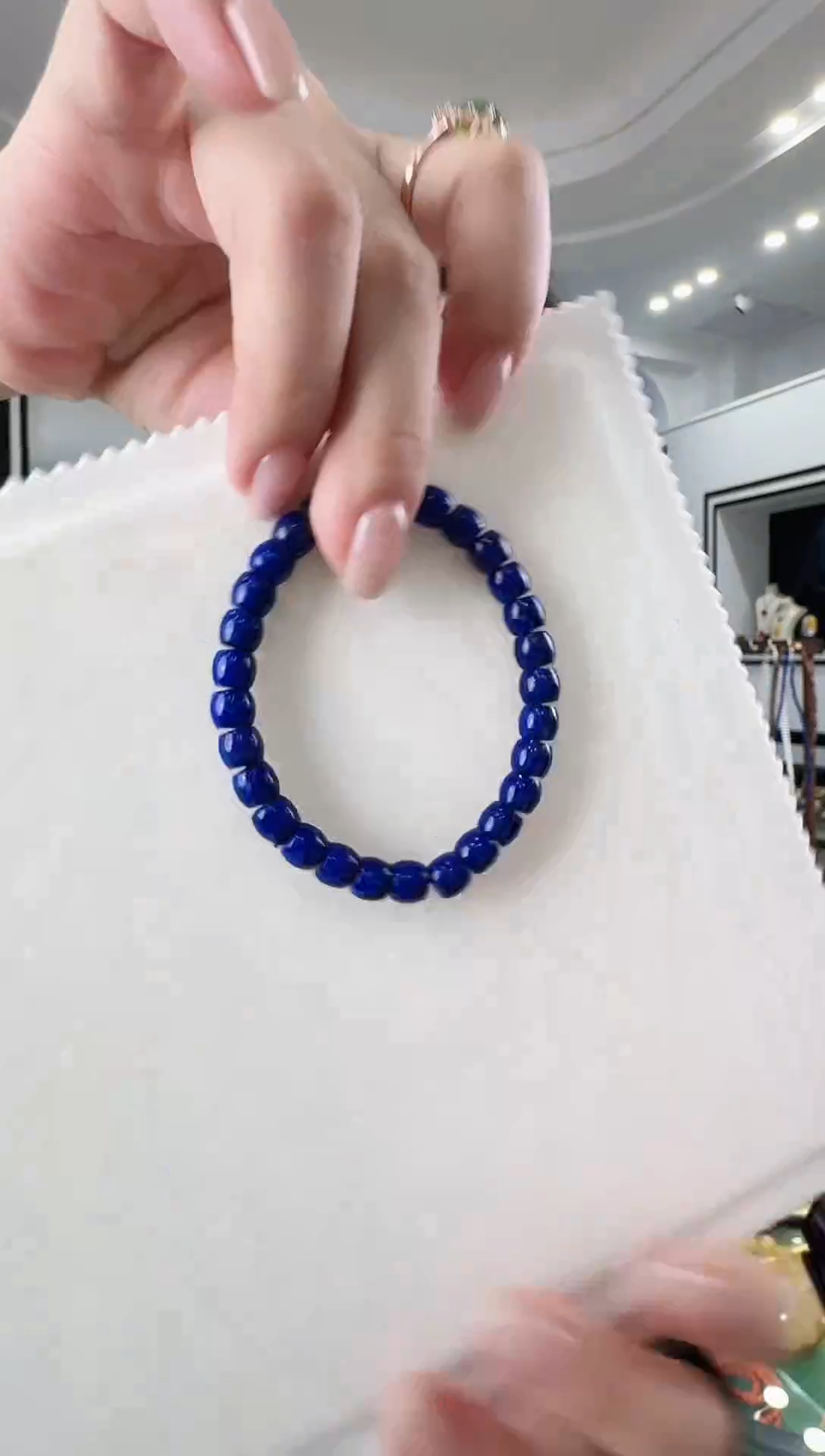 未镶嵌青金石手串精致的手串