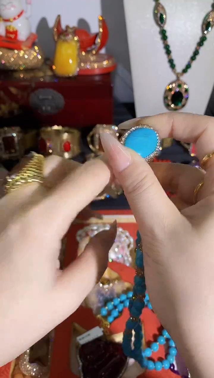 铜合金合成立方氧化锆戒指