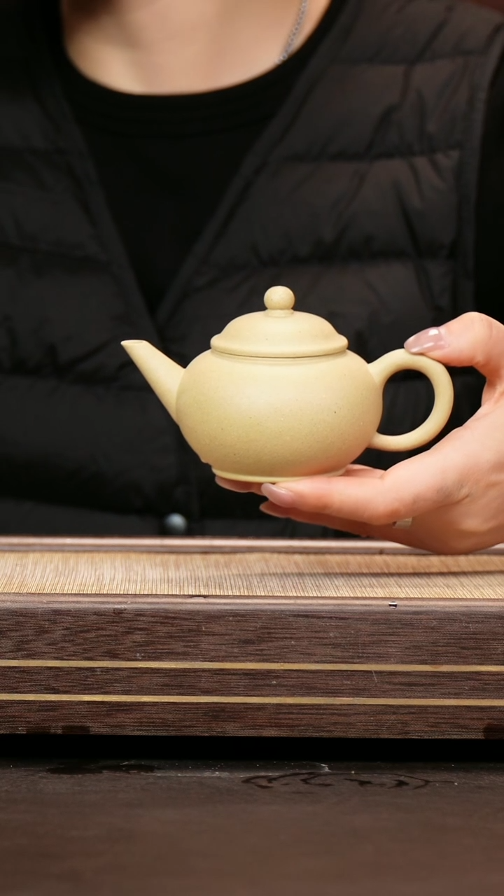 茶壶紫砂本绿 水平