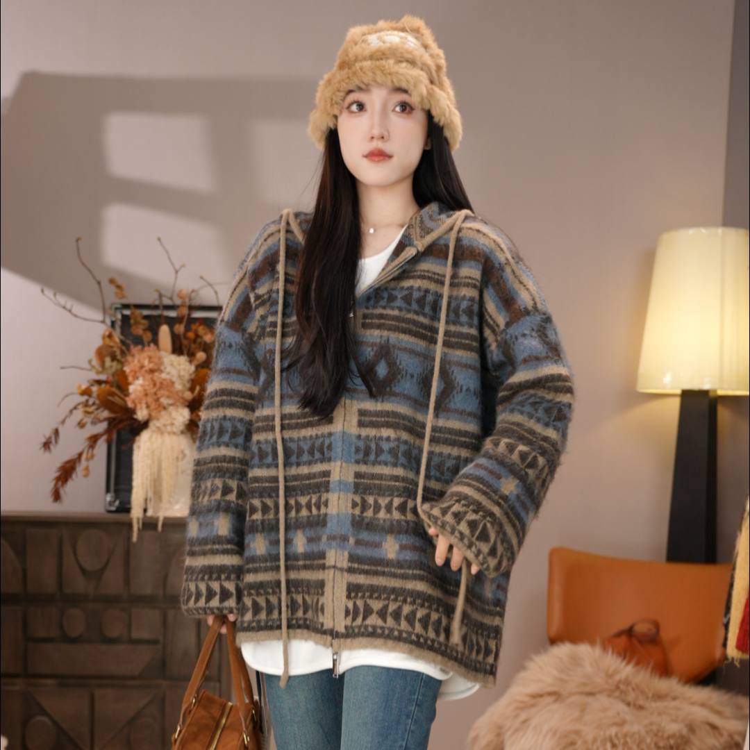 唐乐乐｜25new秋冬新款百搭时尚宽松休闲外套BF2381