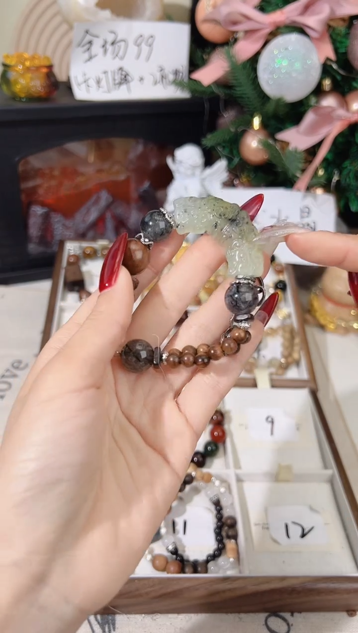 未镶嵌手链水晶单圈