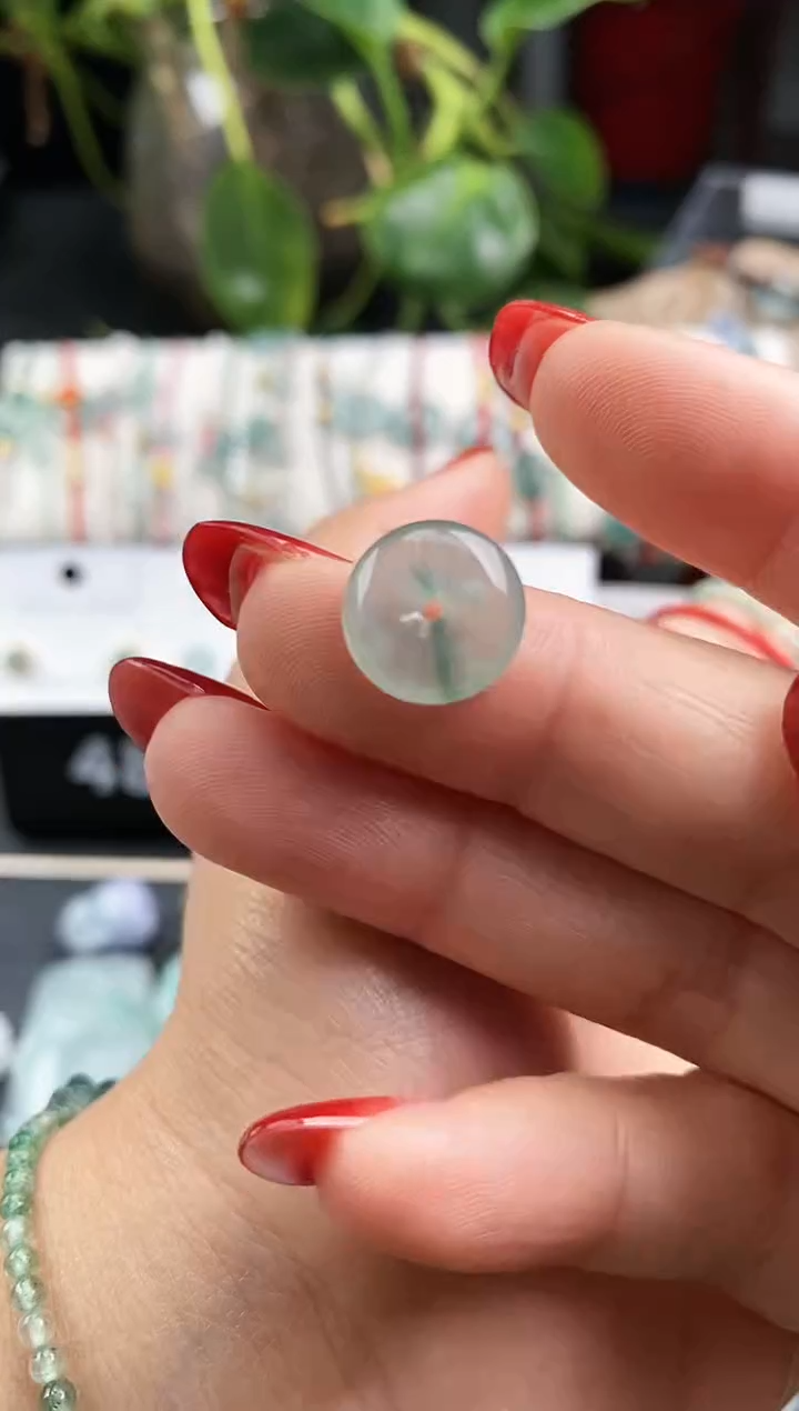 【闪购商品】翡翠戒指未镶嵌平安扣