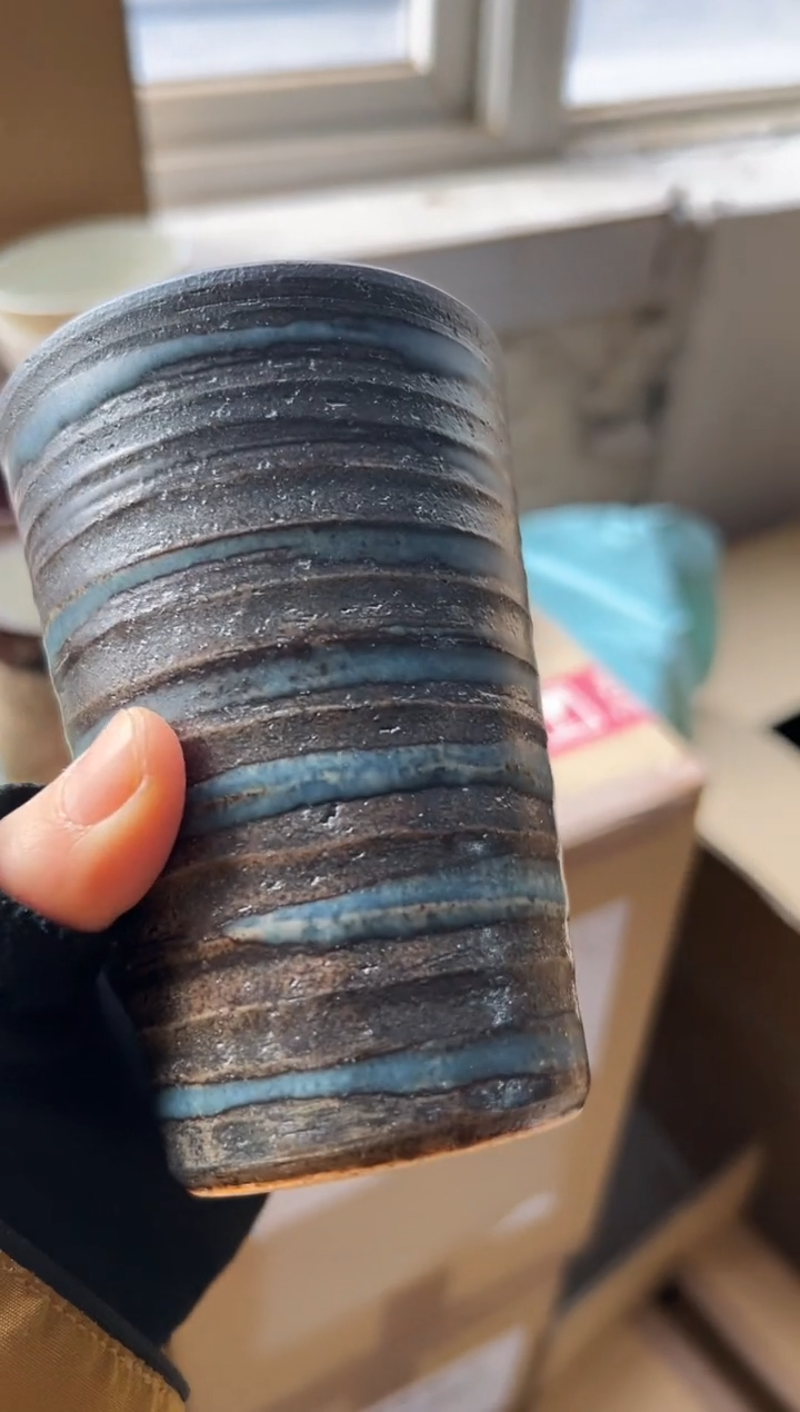 陶复古杯子1个装