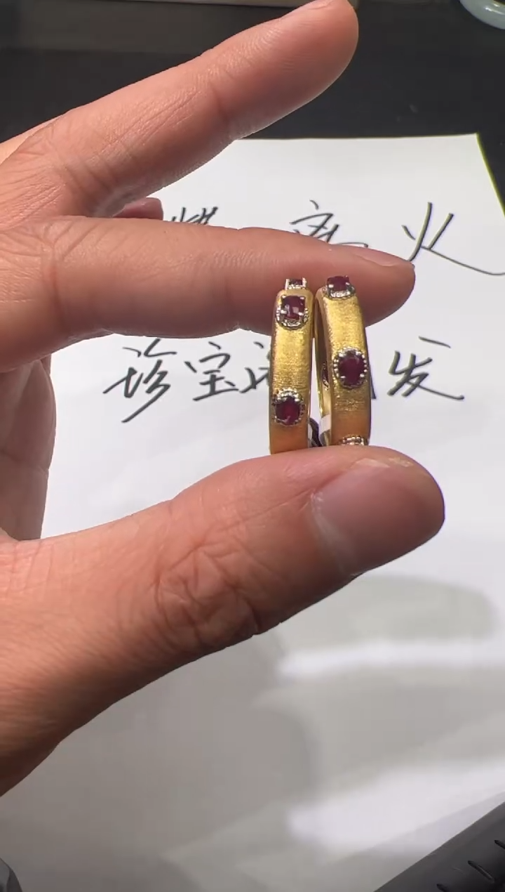 【闪购商品】红宝石戒指18K金镶嵌TH0219-038-215一件多样性