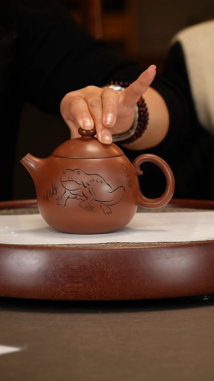 【闪购商品】紫砂茶壶【桑黎兵】龙山紫泥倒把西施