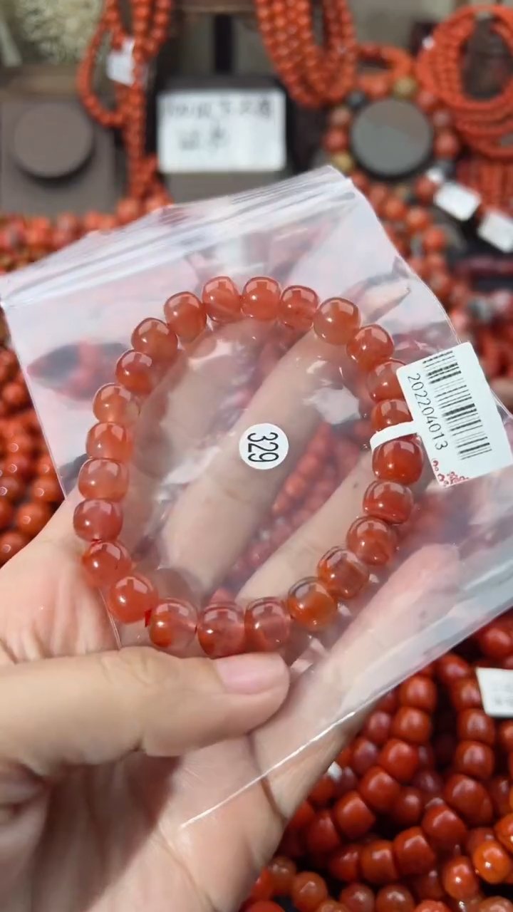 【闪购商品】南红玛瑙手串未镶嵌9+