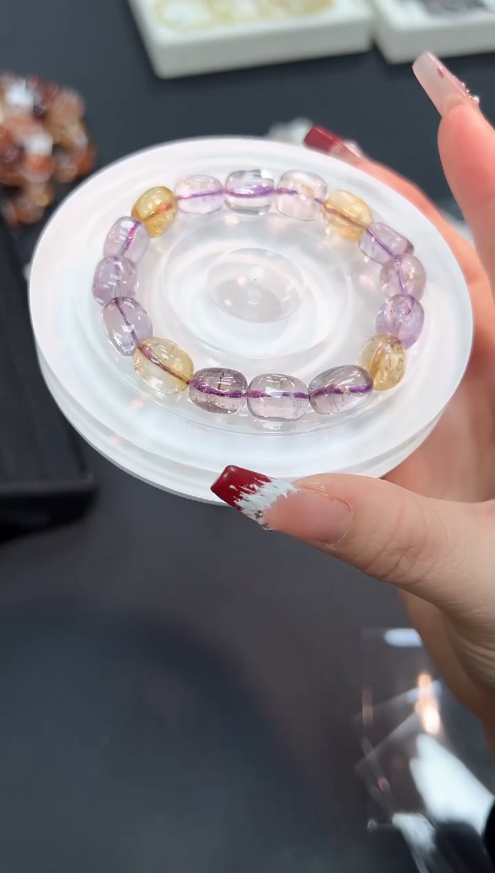 【闪购商品】水晶手串未镶嵌95Y多样性发一/1条默认微瑕