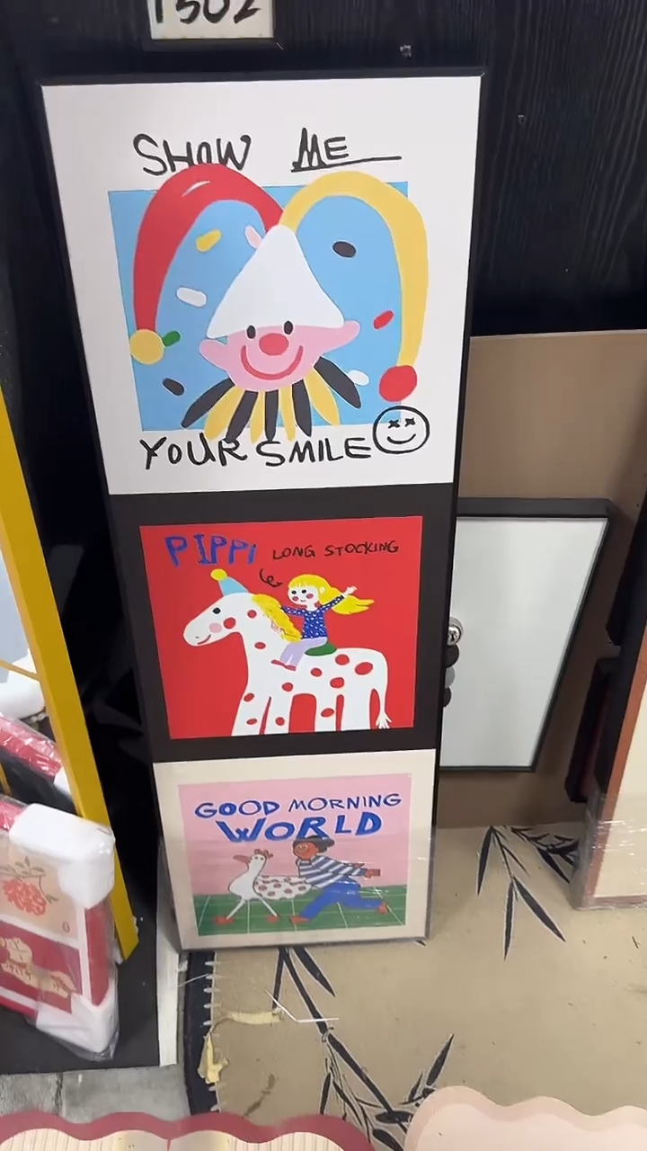 仓库清仓画    40*120  左推