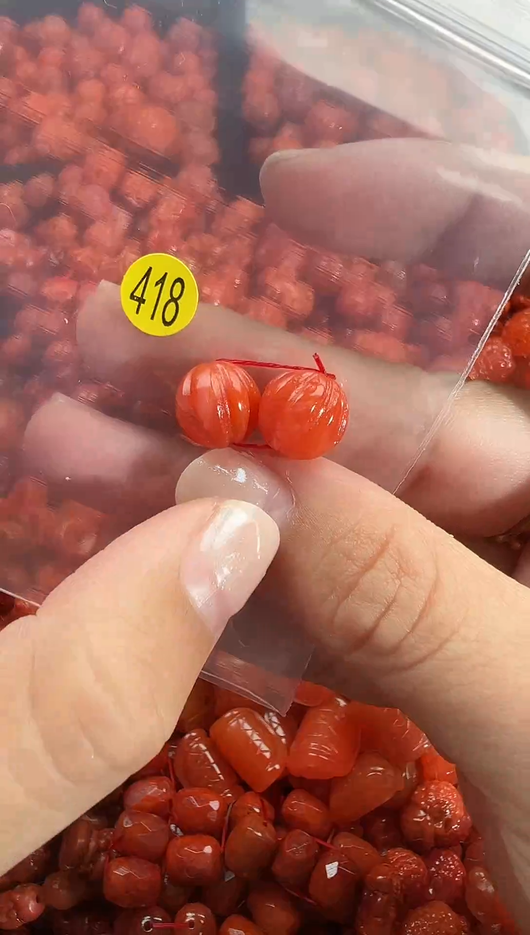 颈饰未镶嵌南红玛瑙1