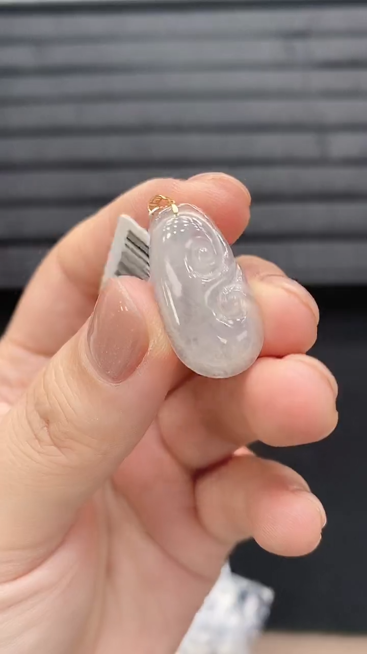 18K金镶嵌定制翡翠JJ0043