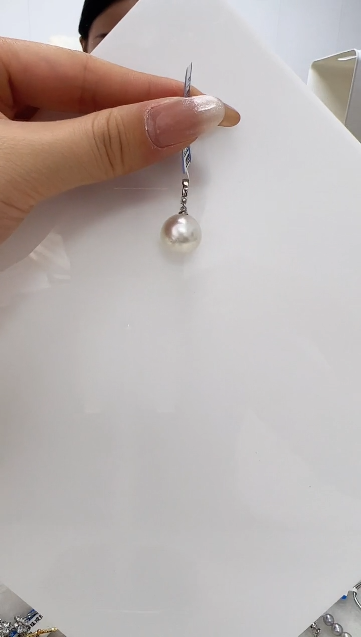 【闪购商品】海水珍珠DA银S925镶嵌吊坠 V2609