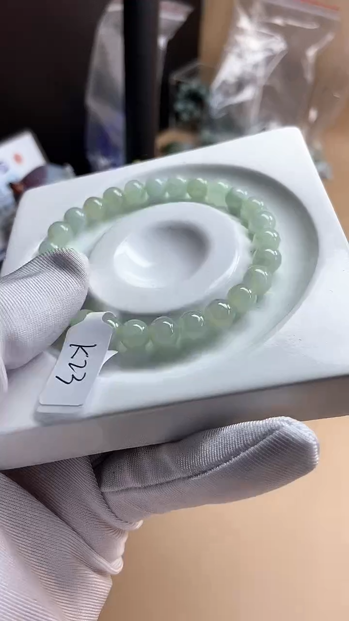 【闪购商品】翡翠手串未镶嵌翡翠手串K23