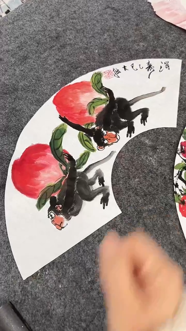 国画周大拙/国画/花鸟