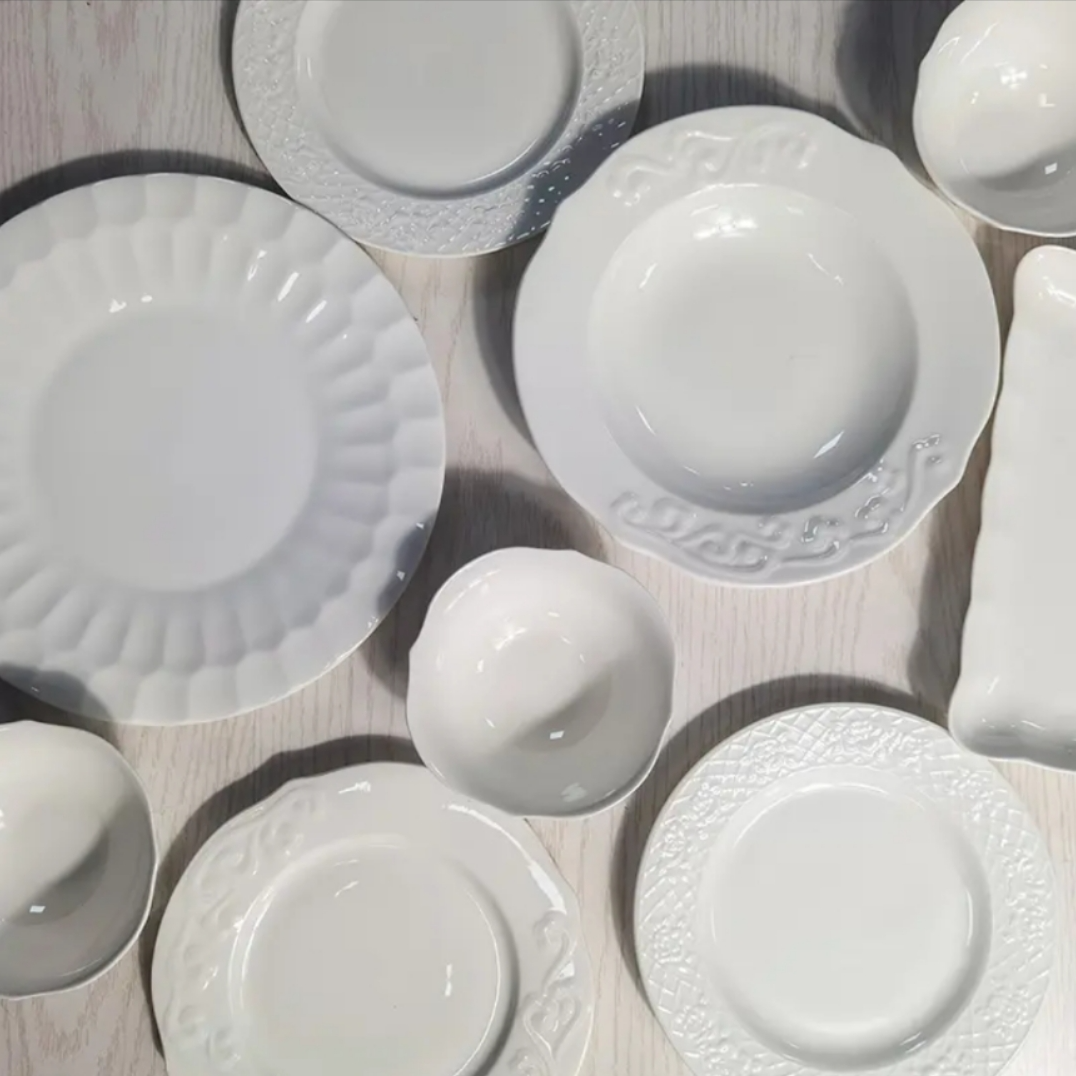 【No7】唐山骨瓷餐具按斤售卖源头好货