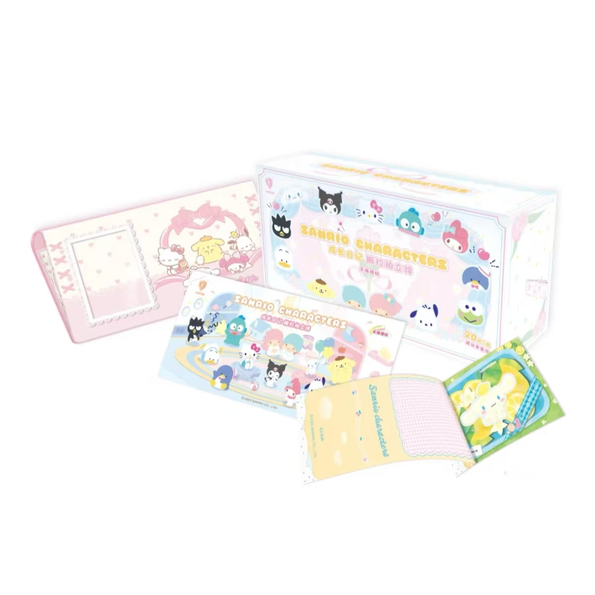 【蔡·猜角色】三丽鸥成长日记撕拉拍立得第一弹卡牌 （默认代拆）