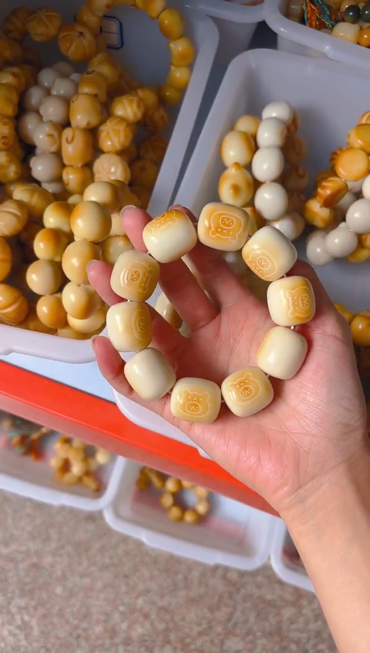 吊坠菩提根/象牙果大卡年糕单圈