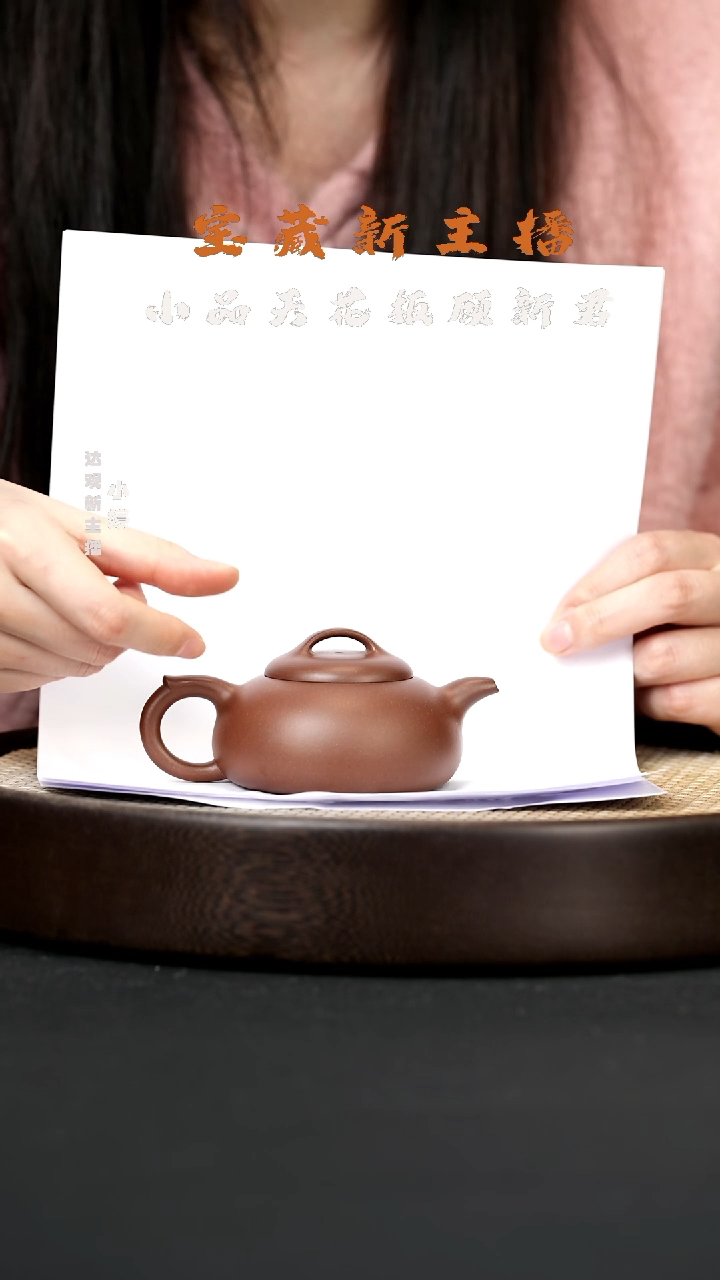 【闪购商品】紫砂茶壶婷GXJ29顾新君过桥扁腹150