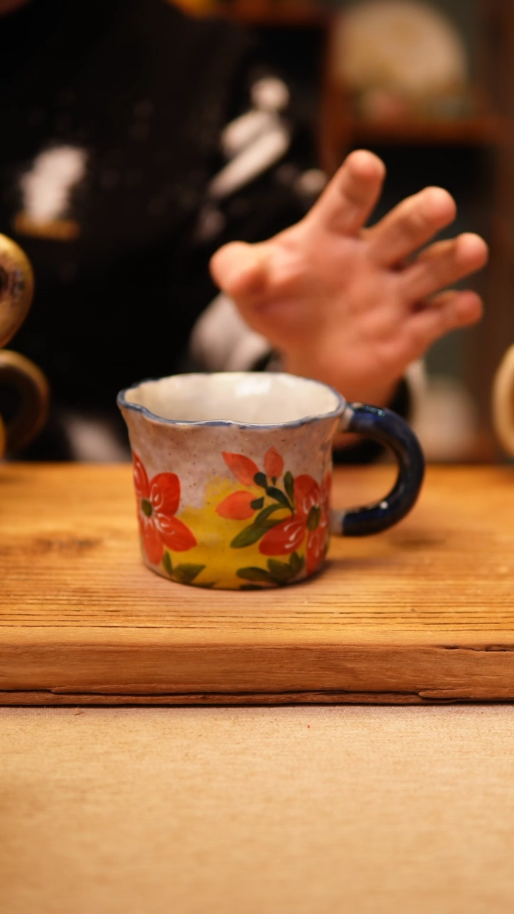 【闪购商品】@@陶园瓷舍@@纯手工手绘@高温釉下彩