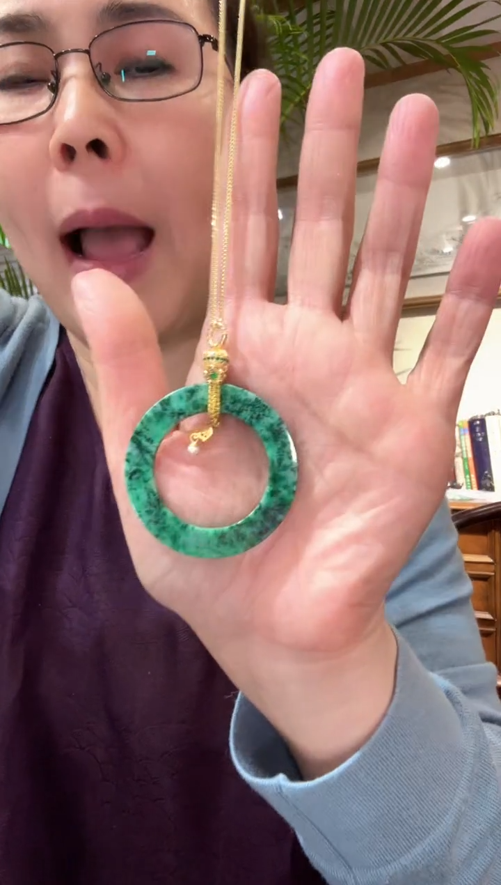 【闪购商品】翡翠颈饰未镶嵌国风