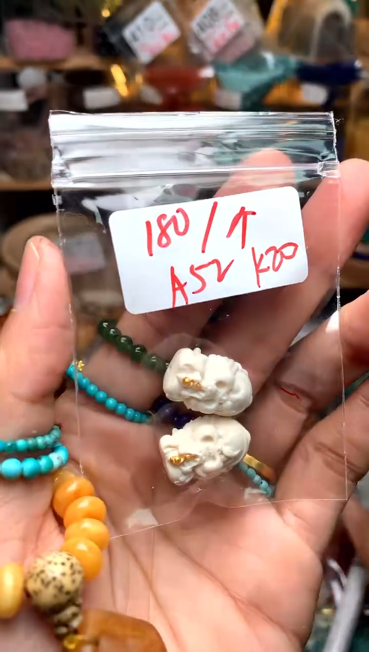 【闪购商品】鹿骨手串/手链A52牙      